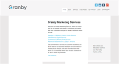 Desktop Screenshot of granbymarketing.com